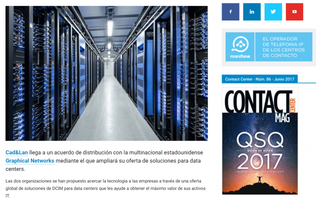 Acuerdo de distribución Graphical Networks